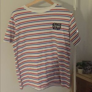 Santa Cruz lined T-shirt